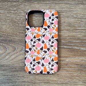 Chic Floral Phone Case - Pink and Orange